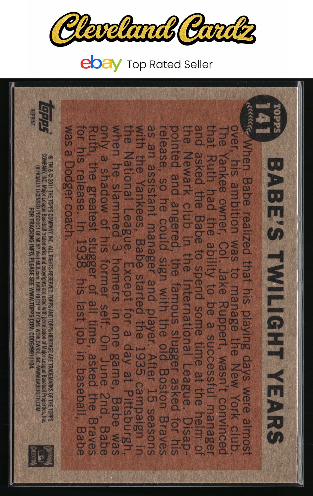 2011 Topps Heritage #141 Twilight Years : Green Tint
