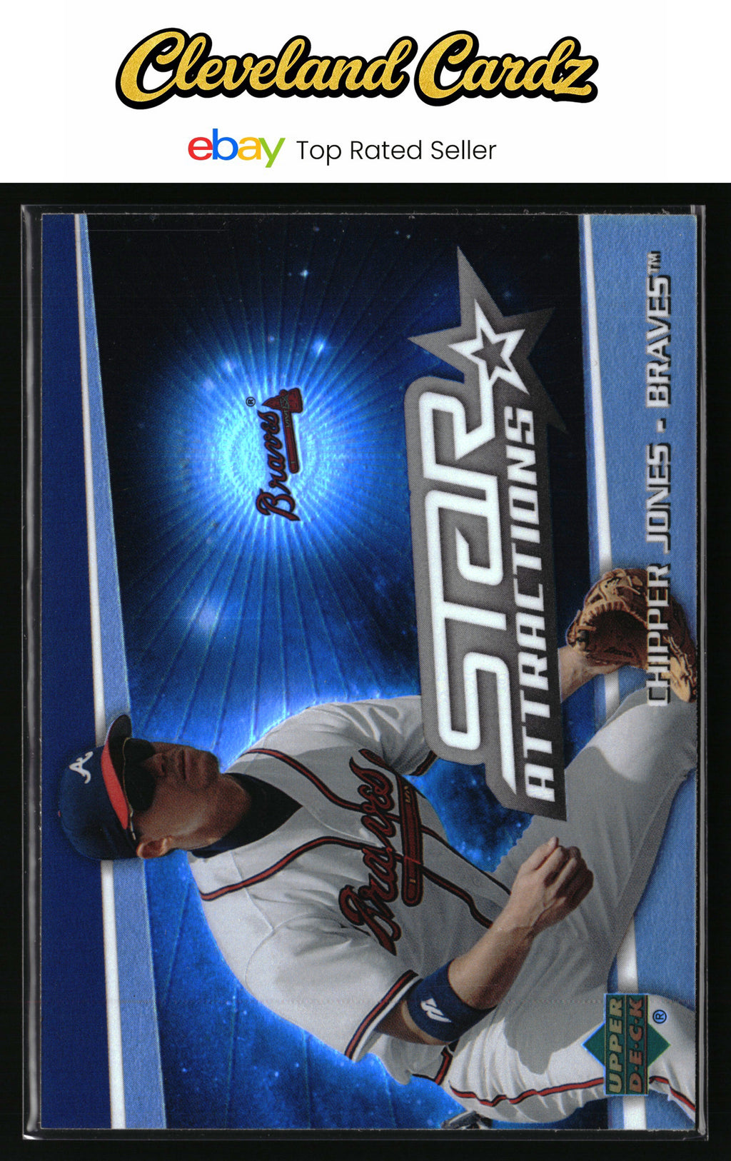 2006 Upper Deck #SA-CJ Chipper Jones Star Attractions