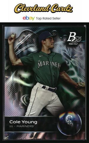 2023 Bowman Platinum #TOP-15 Cole Young Top Prospects Ice Foil