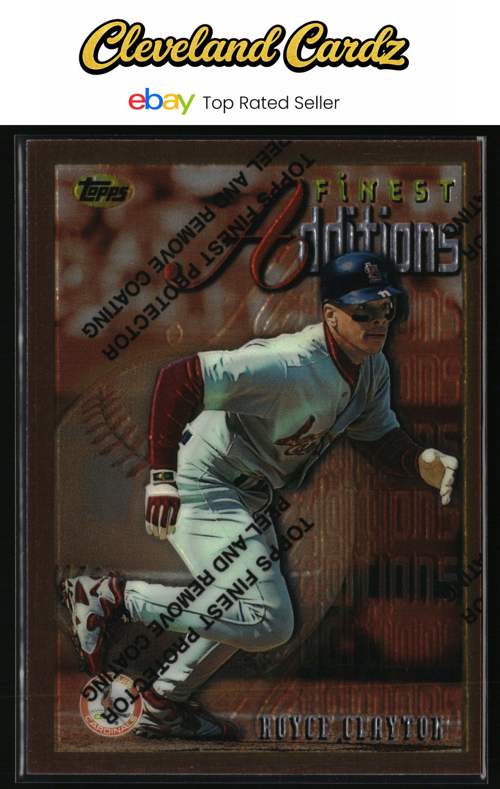 1996 Finest #306 Royce Clayton