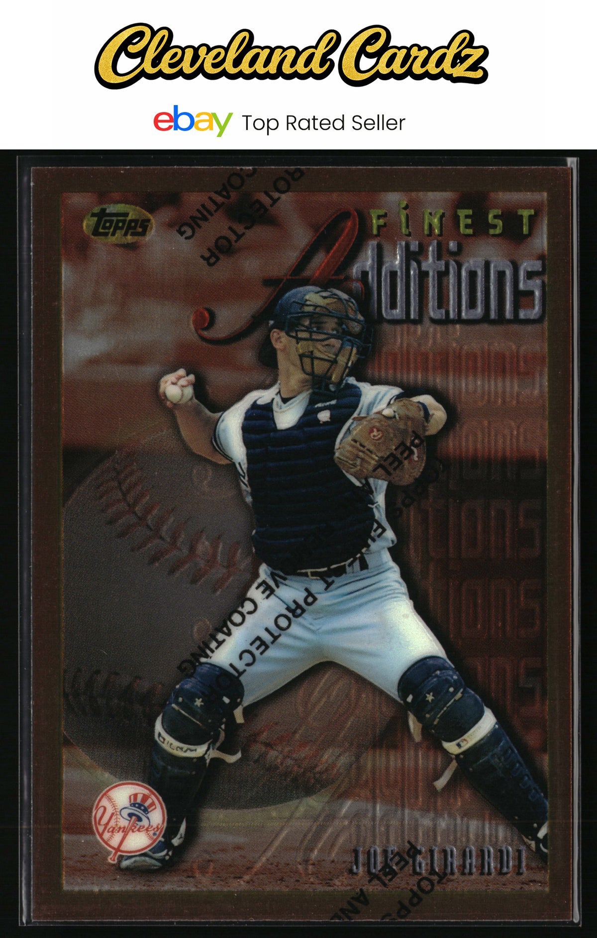 1996 Finest #311 Joe Girardi