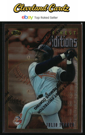 1996 Finest #314 Julio Franco