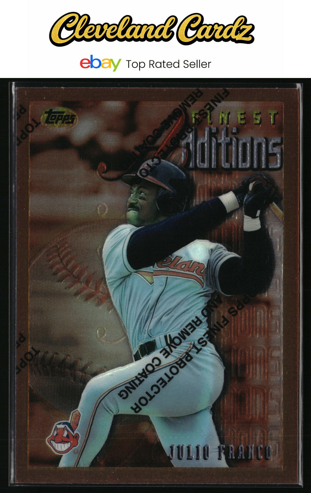 1996 Finest #314 Julio Franco