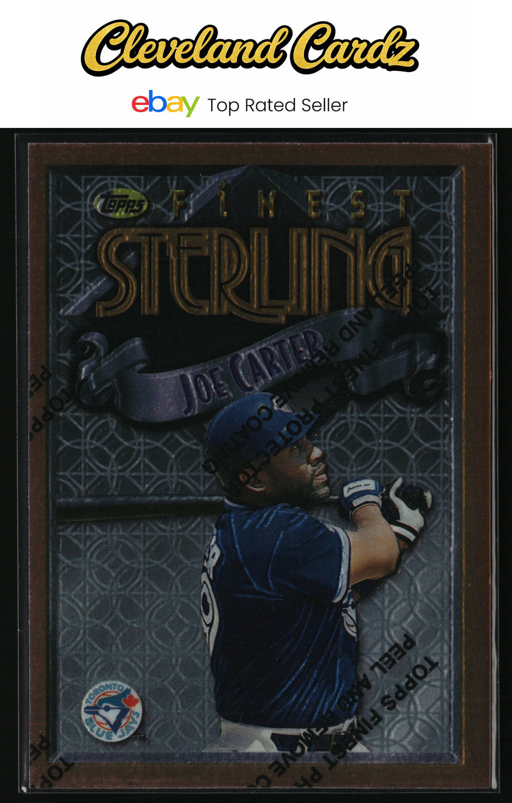 1996 Finest #315 Joe Carter