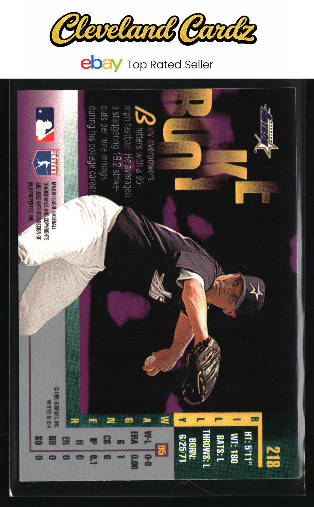 1996 Leaf #218 Billy Wagner