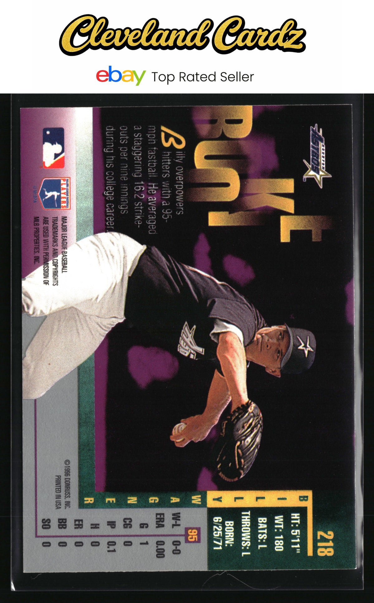 1996 Leaf #218 Billy Wagner
