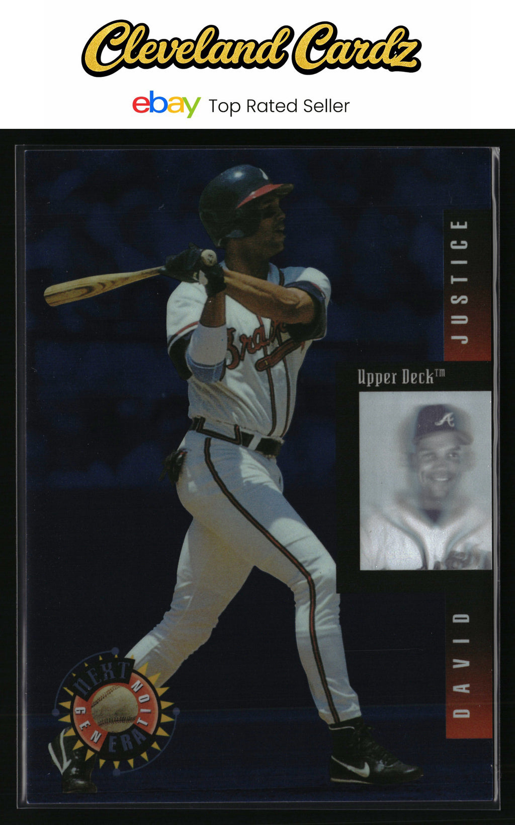 1994 Upper Deck #9 David Justice Next Generation