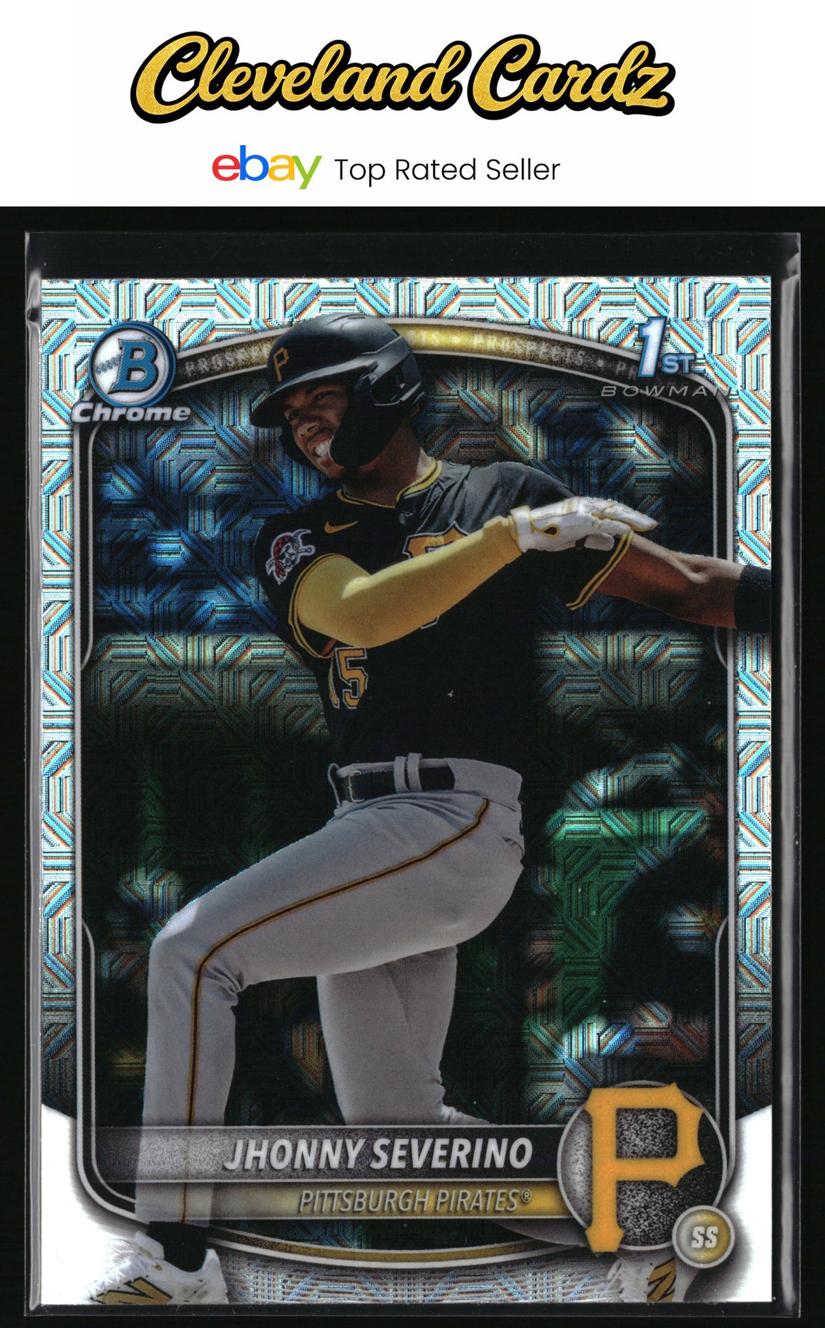 2025 Bowman Chrome #BCP-233 Jhonny Severino Prospects Mojo