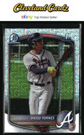2025 Bowman Chrome #BCP-214 Diego Tornes Prospects Mojo