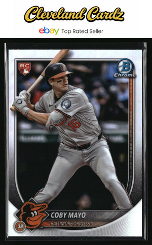 2025 Bowman Chrome #83b Coby Mayo Refractor Red RC