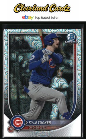 2025 Bowman Chrome #57 Kyle Tucker Mojo Refractors