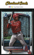 2025 Bowman Chrome #BCP-178 Gabriel Davalillo Prospects Mojo