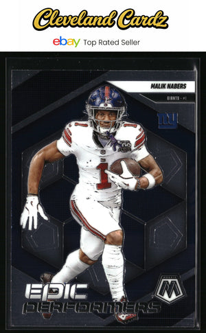 2025 Panini Mosaic #11 Malik Nabers Epic Performers