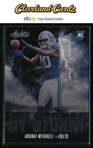 2024 Panini Absolute #BS-AML Adonai Mitchell By Storm
