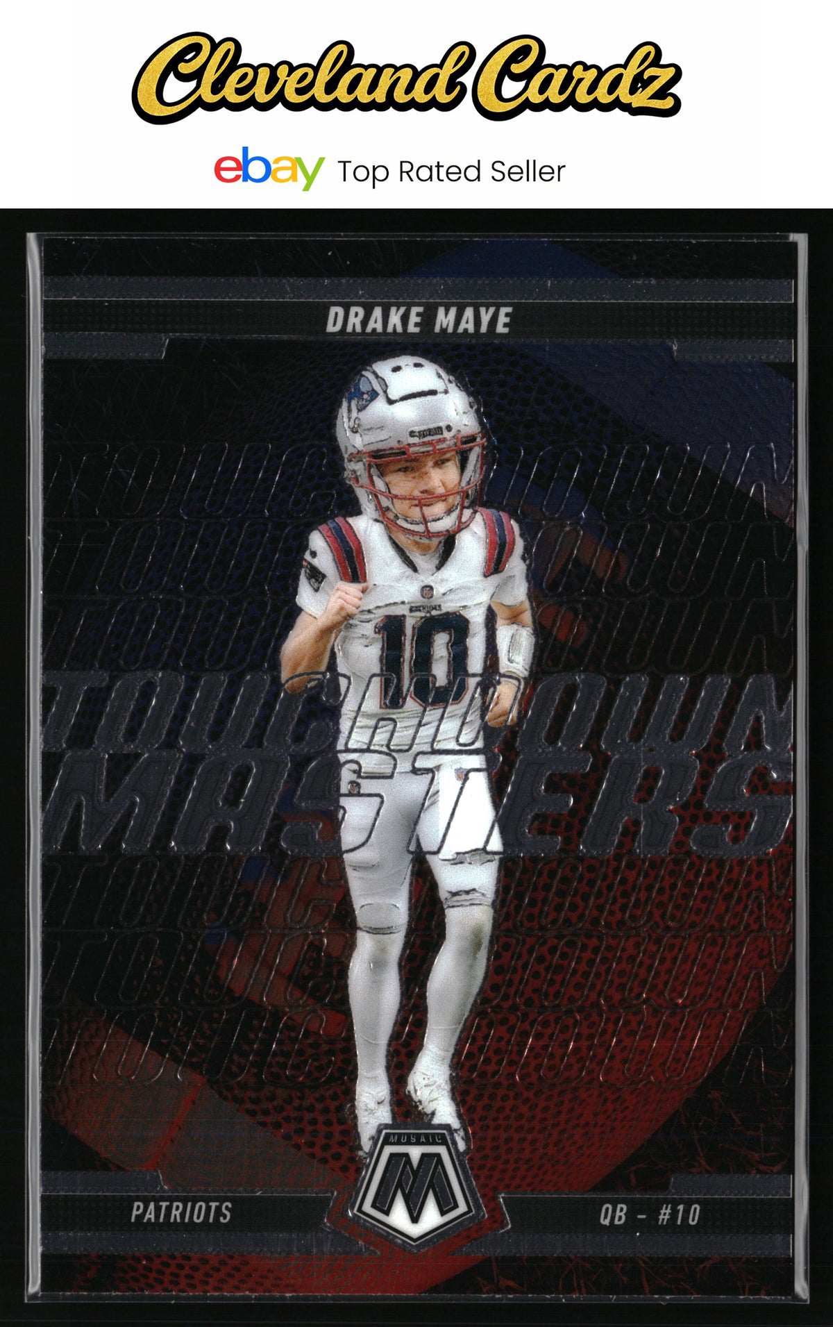 2025 Panini Mosaic #9 Drake Maye Touchdown Masters
