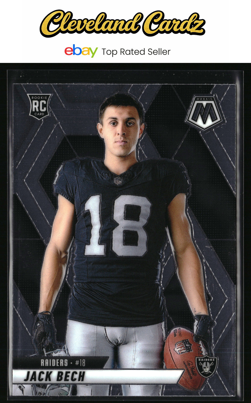 2025 Panini Mosaic #280 Jack Bech Image Variation