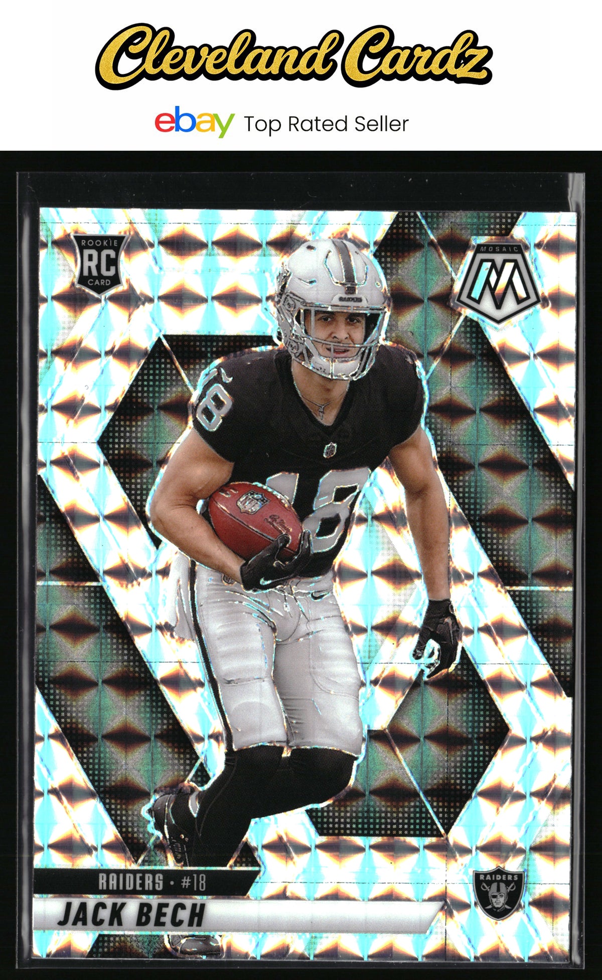 2025 Panini Mosaic #349 Jack Bech Mosaic