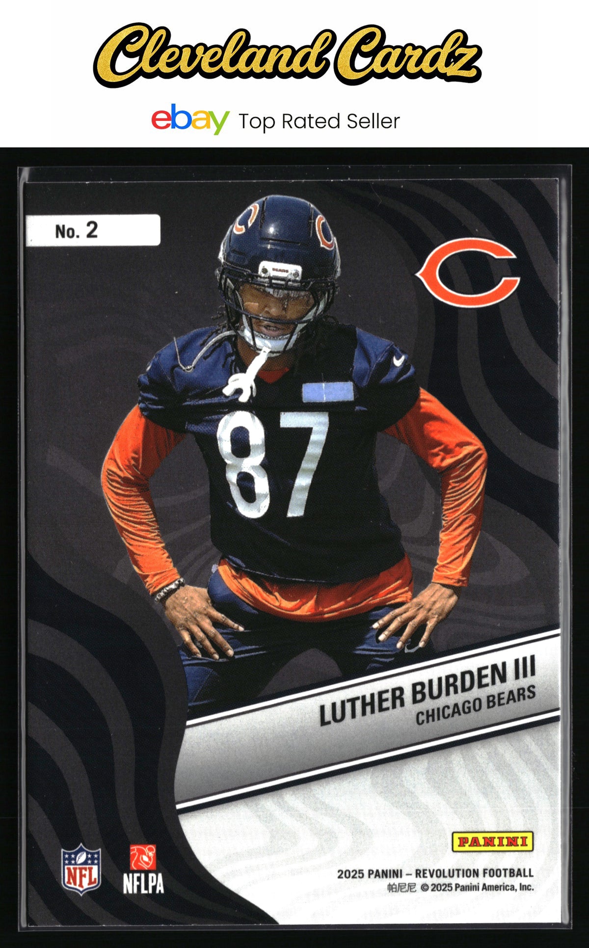 2025 Panini Revolution #2 Luther Burden III New Wave