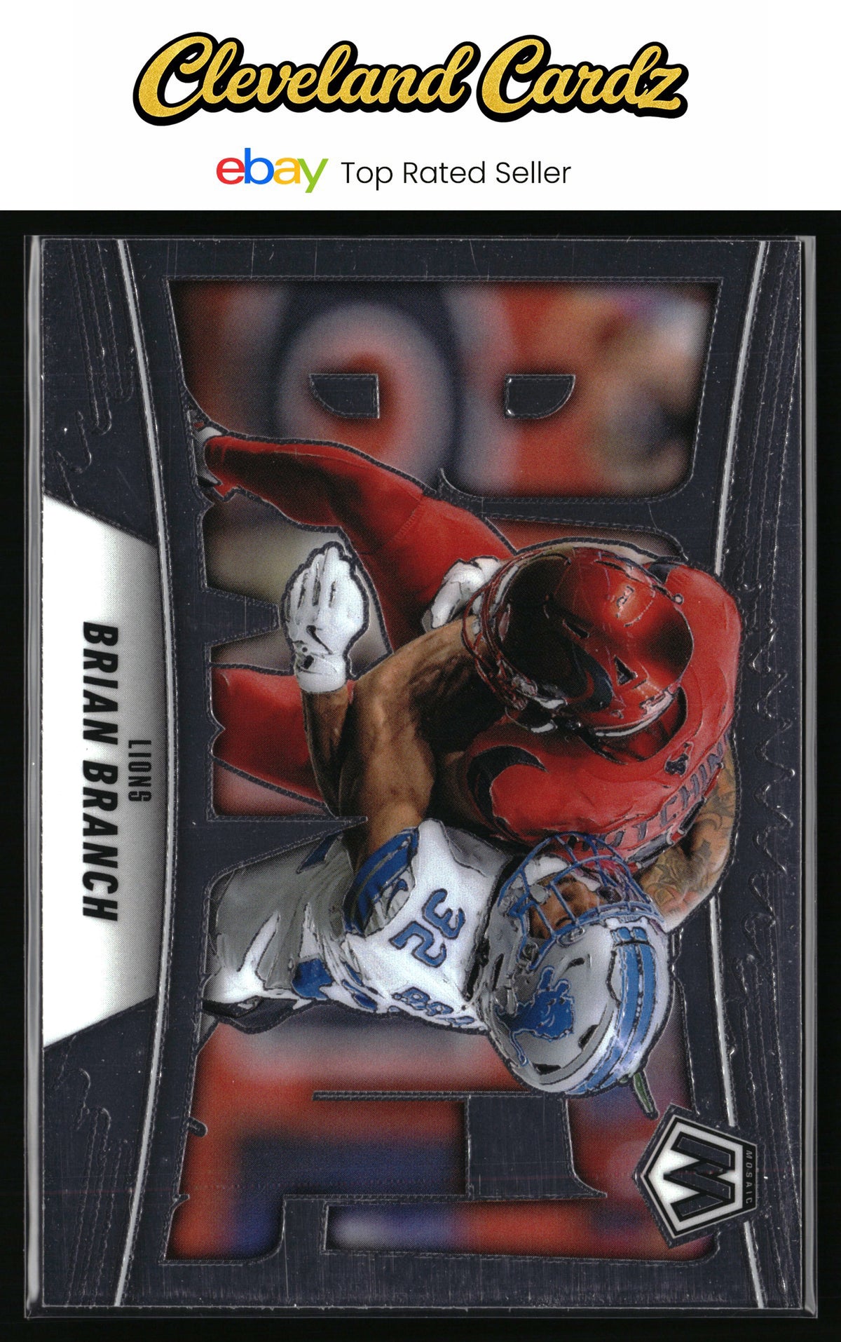 2025 Panini Mosaic #13 Brian Branch Bang!
