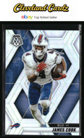 2025 Panini Mosaic #201 James Cook Silver
