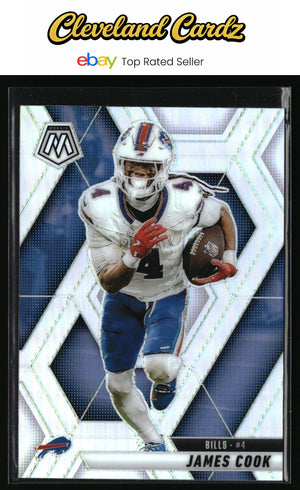 2025 Panini Mosaic #201 James Cook Silver