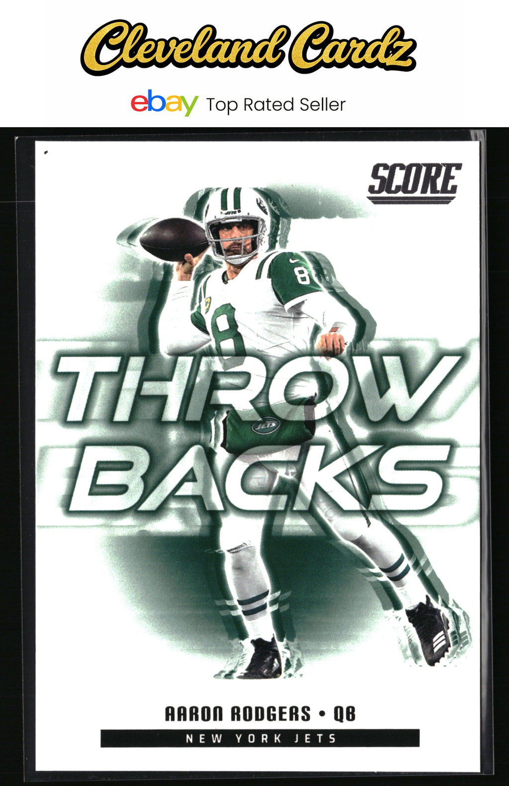 2025 Score #10 Aaron Rodgers Throwbacks