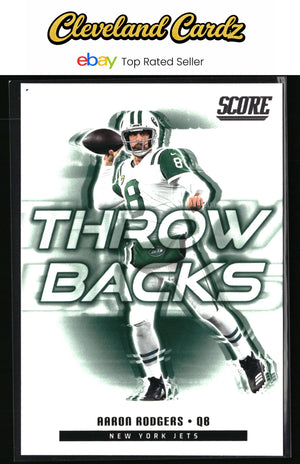 2025 Score #10 Aaron Rodgers Throwbacks