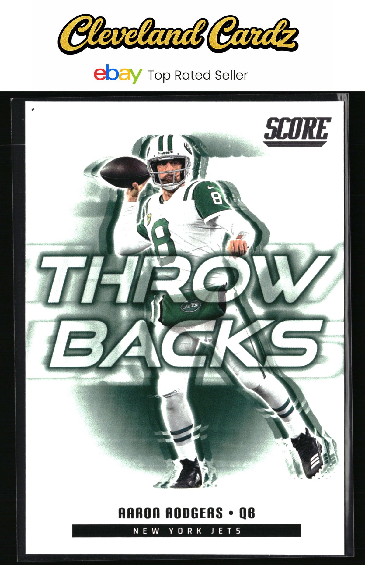 2025 Score #10 Aaron Rodgers Throwbacks