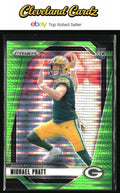 2024 Panini Prizm #379 Michael Pratt Neon Green Pulsar