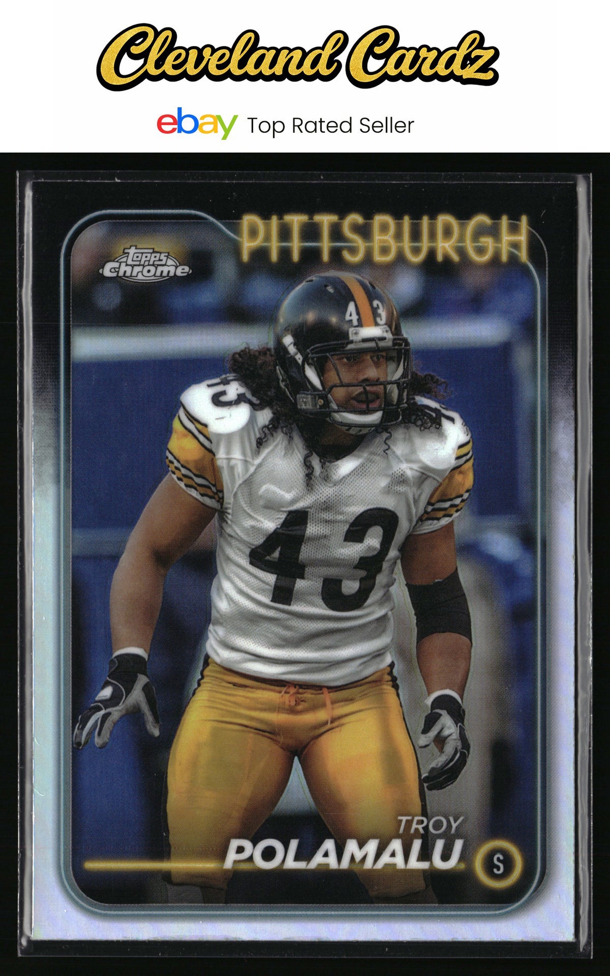 2024 Topps Chrome #162 Troy Polamalu Refractor