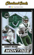 2025 Panini Mosaic #14 Garrett Wilson Montage Silver