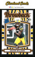 2025 Donruss #43 Savion Williams Rated Rookies Throwback