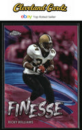 2024 Topps Chrome #F-15 Ricky Williams Finesse Pink Refactor