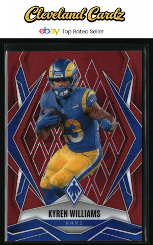 2025 Panini Phoenix #113 Kyren Williams Red Hyper Prizm #/399