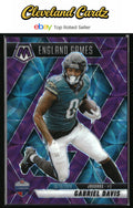 2025 Panini Mosaic #255 Gabriel Davis Purple Scope