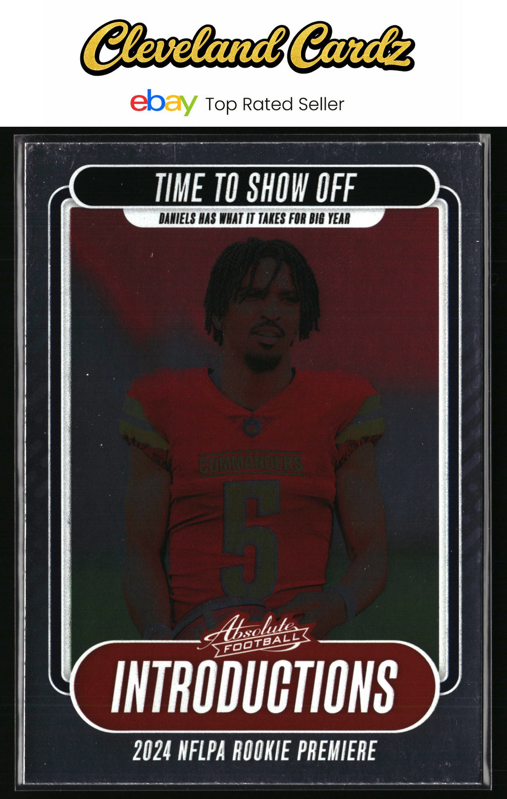 2024 Panini Absolute #I-JDS Jayden Daniels Introductions