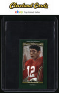 2013 Upper Deck Goodwin Champions #10 Joe Namath Mini Green