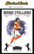 2024 Panini Contenders #2 Bo Nix Rookie Stallions