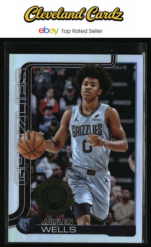 2025-26 Topps #183 Jaylen Wells Rainbow Foilboard