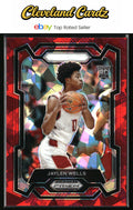 2024 Panini Prizm Draft Picks #31 Jaylen Wells Prizms Red Ice