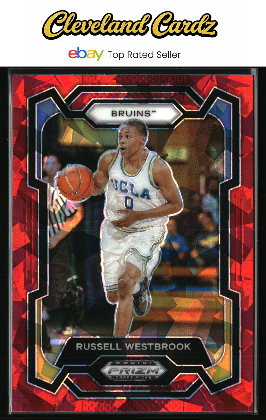 2024 Panini Prizm Draft Picks #47b Russell Westbrook Prizms Red Ice