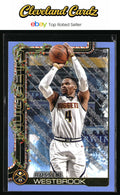 2025-26 Topps Holiday #H81 Russell Westbrook Light Blue/White Glitter Holiday