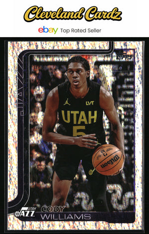 2025-26 Topps #130 Cody Williams Sandglitter