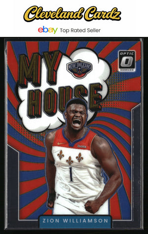 2021-22 Donruss Optic #10 Zion Williamson My House