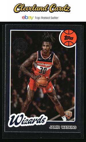 2025-26 Topps #80BK-86 Jamir Watkins 1980-81 Topps Basketball