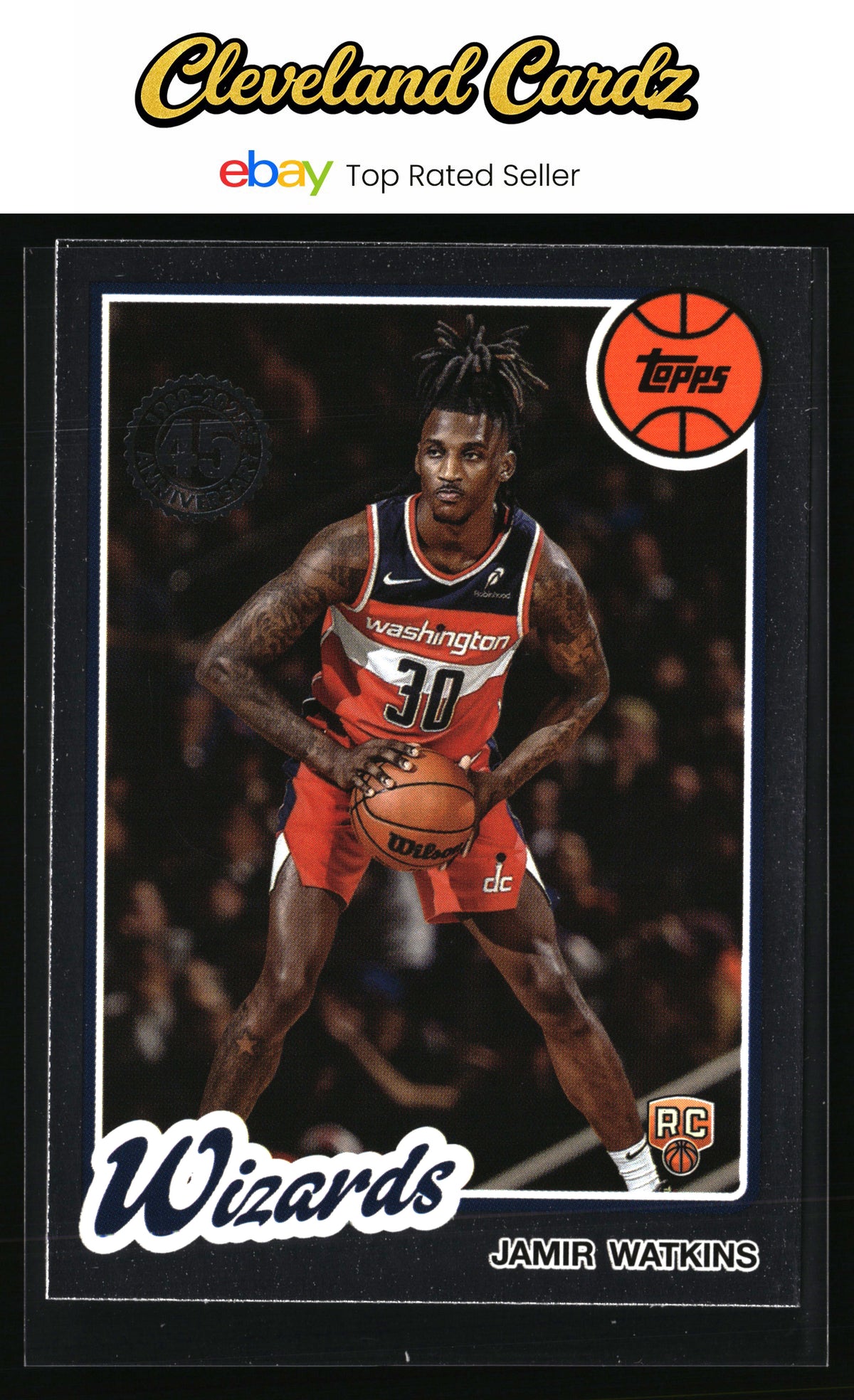 2025-26 Topps #80BK-86 Jamir Watkins 1980-81 Topps Basketball