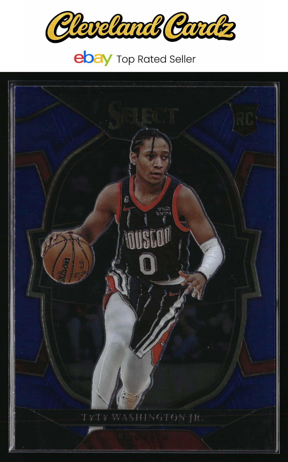 2022-23 Panini Select #70 TyTy Washington Jr. Blue