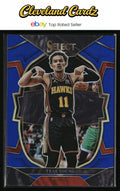 2022-23 Panini Select #66 Trae Young Blue Prizms