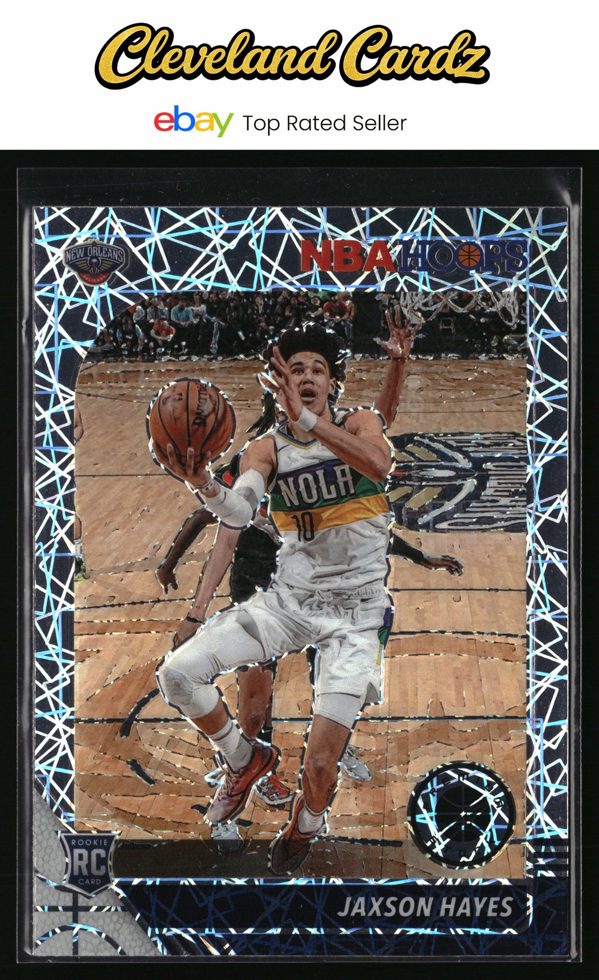 2019-20 Hoops Premium Stock #205 Jaxson Hayes Prizms Silver Laser