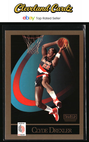 1990-91 SkyBox #233 Clyde Drexler
